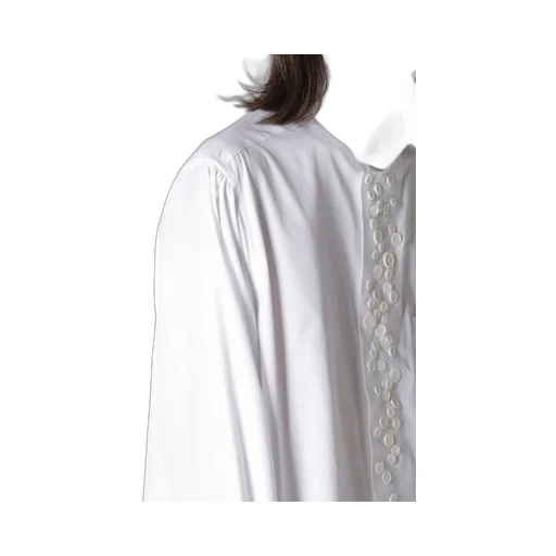 100/2 Broad Long Sleeve Shirt With Many Buttons