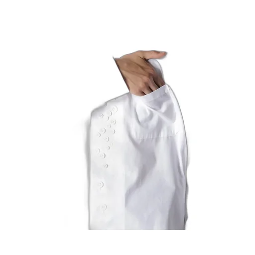 100/2 Broad Long Sleeve Shirt With Many Buttons