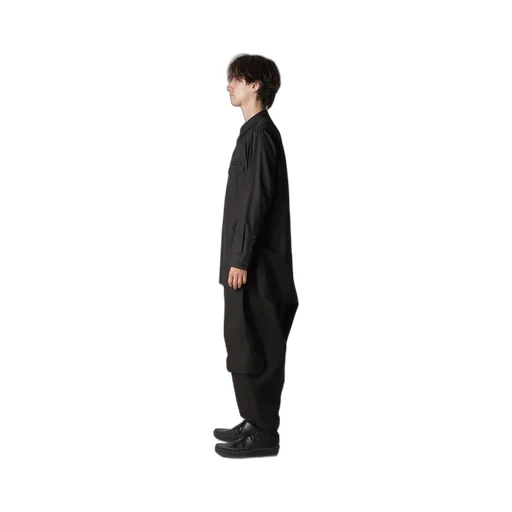 100/2 Broad Shirt With Double Chest Patch Pockets