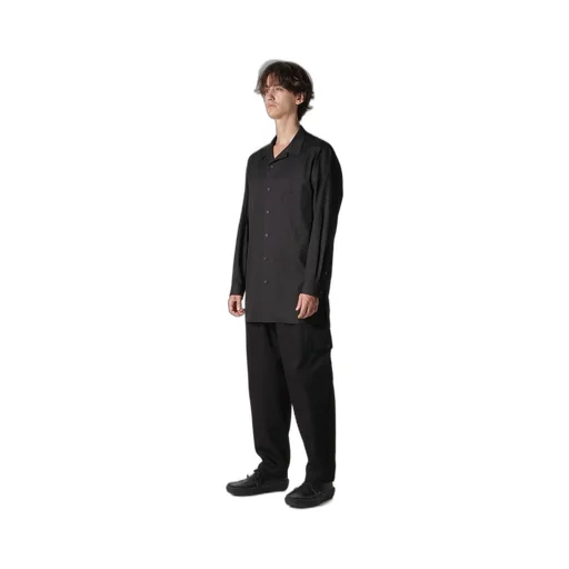 100/2 Broad Open Collar Shirt With Left Chest Pocket