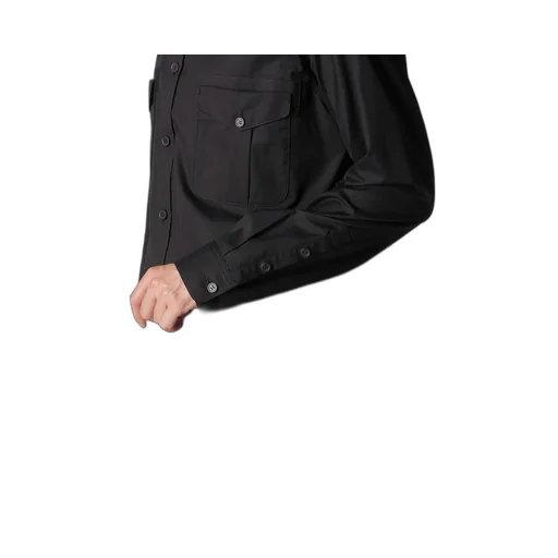 100/2 Broad Shirt With Double Chest Patch Pockets