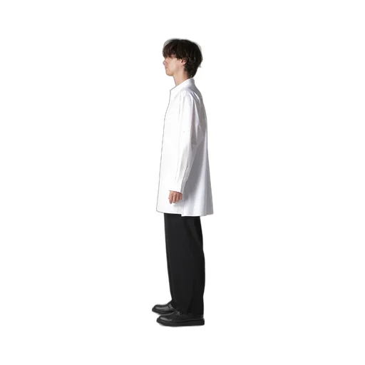 100/2 Broad Shirt With Tab Detail