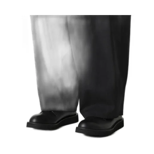 Wool Gabardine 12-Tucks Pants
