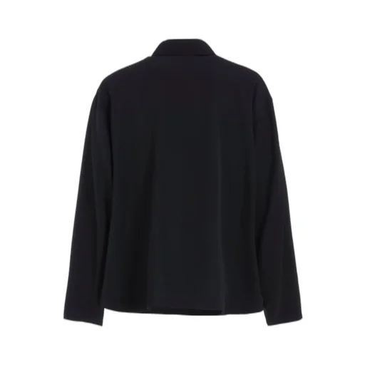 Wool Gabardine Blouson With Flap Pocket