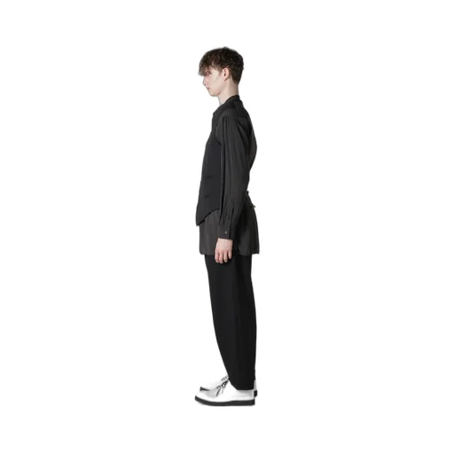Wool Gabardine 7-Button Vest