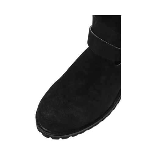 【Y's For Men × Masses】Velour Black Engineer Boots