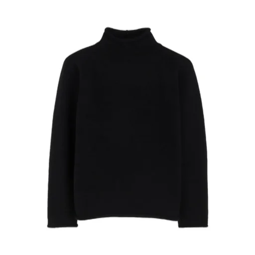 【Y's For Men × Masses】Wool Single Stitch Mock Neck Pullover