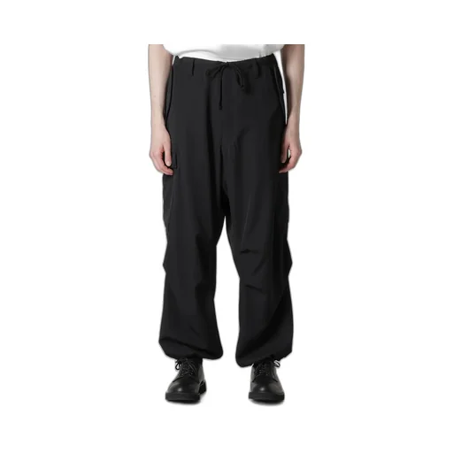 Wool Gabardine Cargo Pants