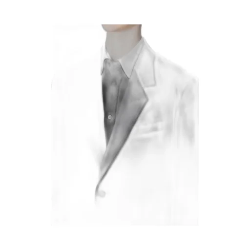 Suit Gabardine Jacket With 2-Buttons