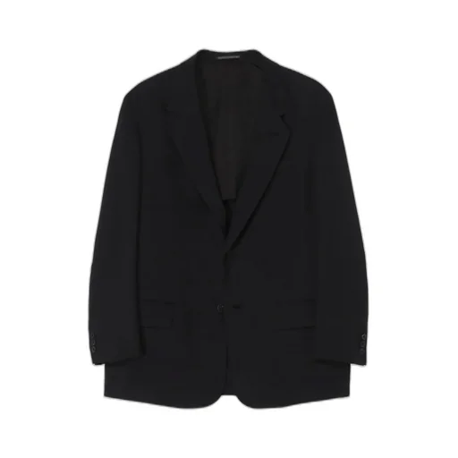 Suit Gabardine Jacket With 2-Buttons