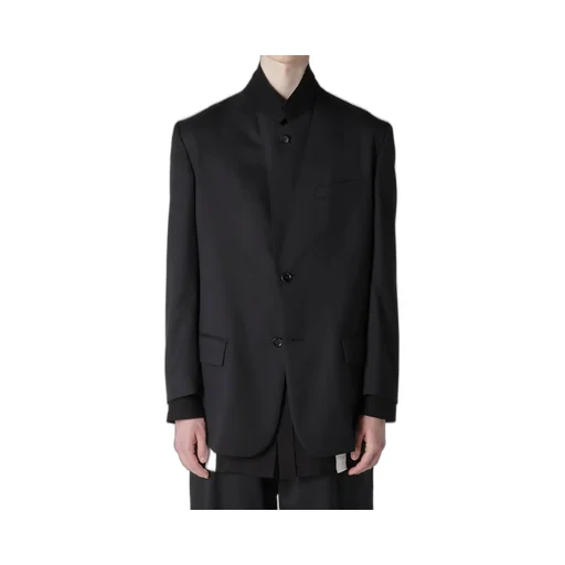Suit Gabardine Jacket With 2-Buttons