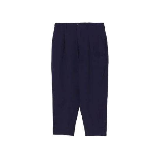 Cellulose Viyella Pants With Side Tuck