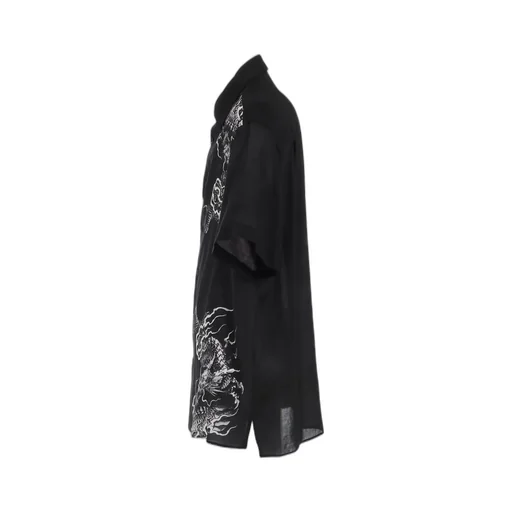 Aloha Shirt With Dragon Print