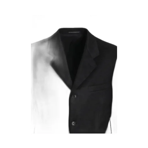 Linen Cotton Twill Jacket With 3-Button