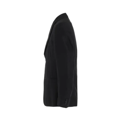Linen Twill Jacket With 2-Button