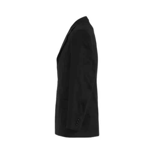 Linen Cotton Twill Jacket With 3-Button
