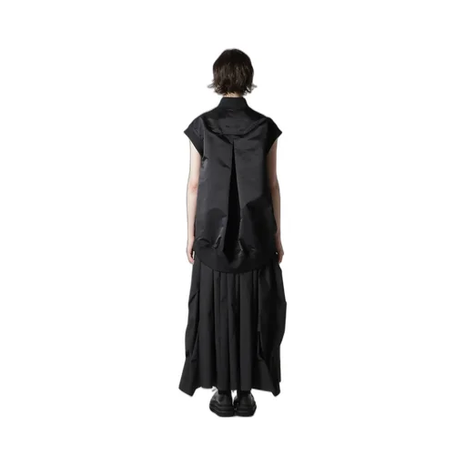 High Density Ny Twill Sleeveless Bomber Jacket
