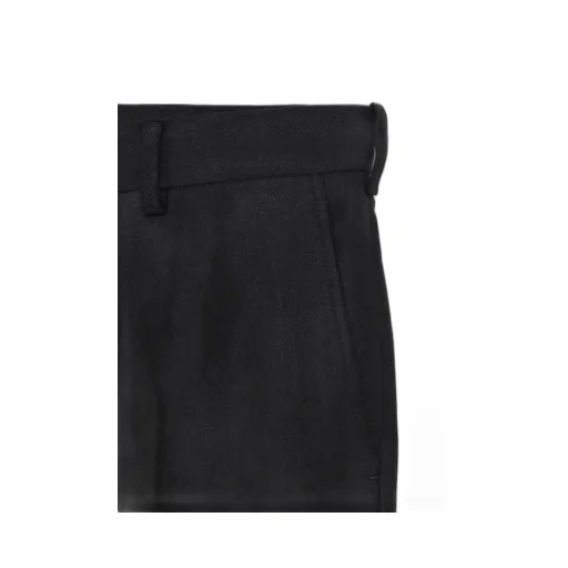 Linen Twill No-Tuck Pants