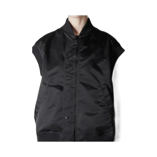 High Density Ny Twill Sleeveless Bomber Jacket