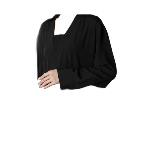 Ta/Pe Crepe De Chine Relaxed Fit Shirt Dress