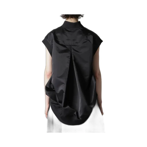 High Density Ny Twill Sleeveless Bomber Jacket
