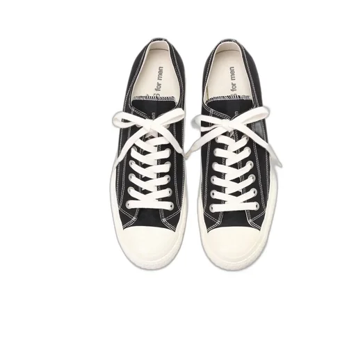 Cotton Canvas Low-Top Sneakers