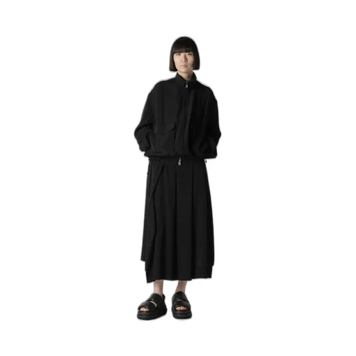Ta/Pe Crepe De Chine Shirring Sleeve Jacket