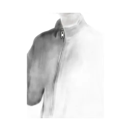 Ta/Pe Crepe De Chine Shirring Sleeve Jacket