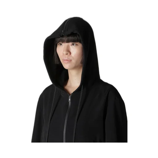 Ta/Pe Crepe De Chine Hooded Bomber Jkt