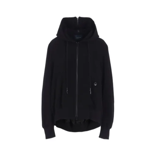 Ta/Pe Crepe De Chine Hooded Bomber Jkt