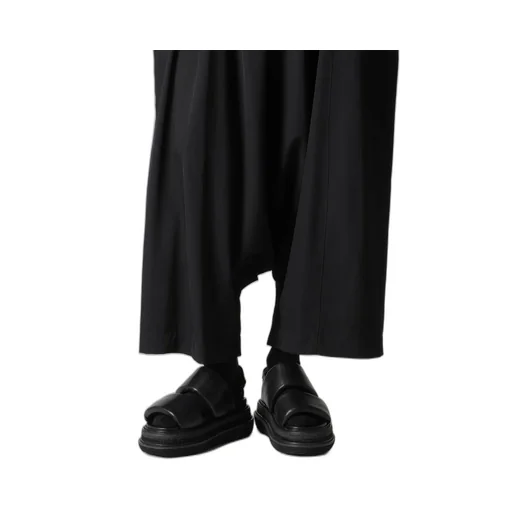 Gabardine Big Pocket Sarouel Pants
