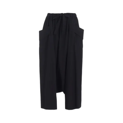 Gabardine Big Pocket Sarouel Pants