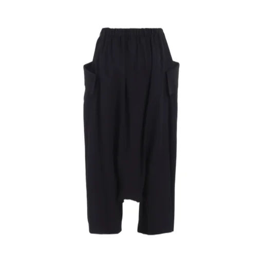 Gabardine Big Pocket Sarouel Pants