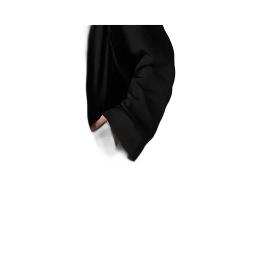 Ta/Pe Crepe De Chine Hooded Cape Coat