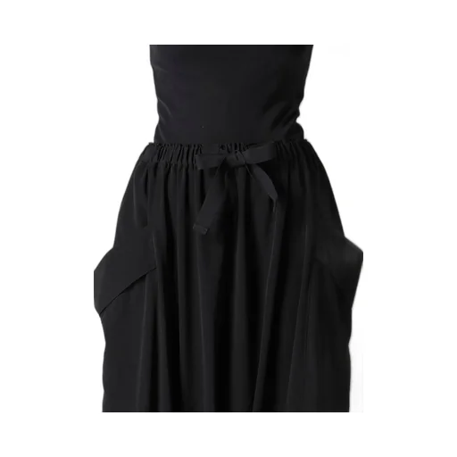 Ta/Pe Crepe De Chine Big Pocket Sarouel Pants