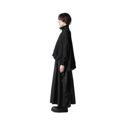 Liy/C French Terry Flared Half-Zip Pullover