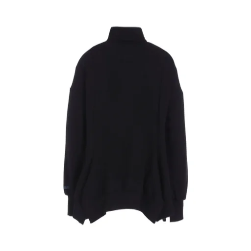 Liy/C French Terry Flared Half-Zip Pullover