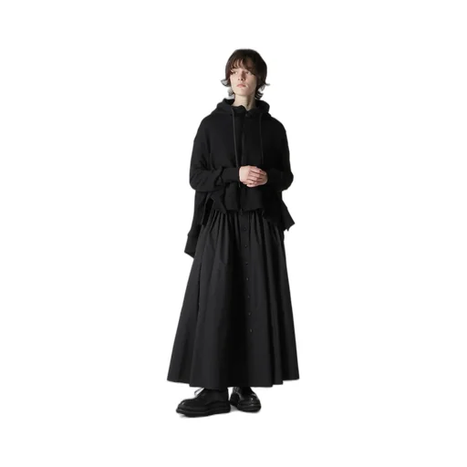 Liy/C French Terry Flared Hoodie