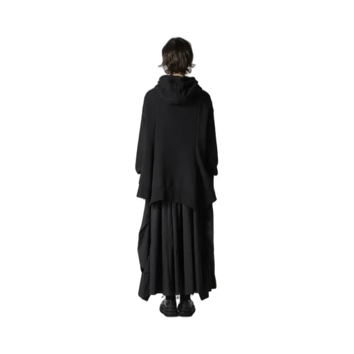 Liy/C French Terry Flared Hoodie