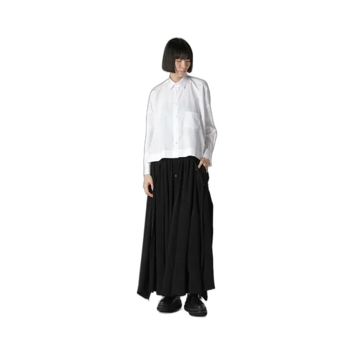 Broad Oversized Blouse