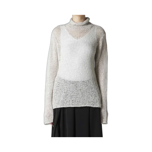 Summer Knit High Neck Top