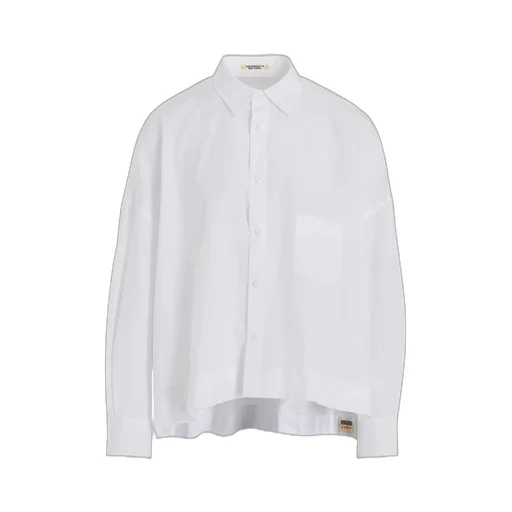 Broad Oversized Blouse