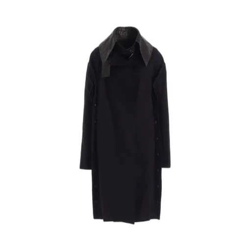 10Oz Uneven Yarn Denim A Snap Button Big Coat