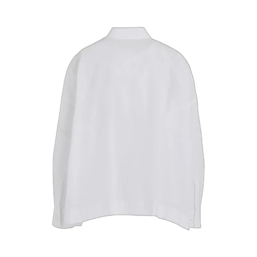 Broad Oversized Blouse