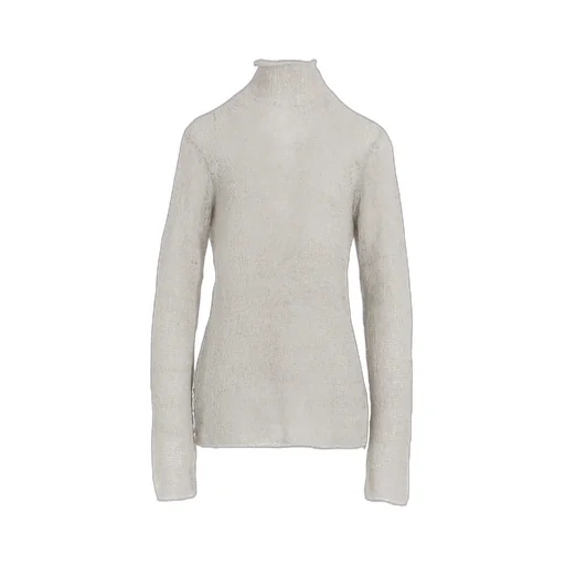 Summer Knit High Neck Top
