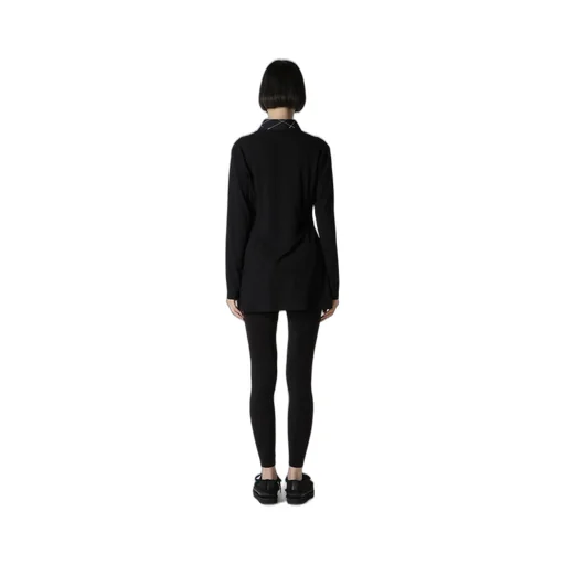Cotton Single Jersey Color Stitched Blouse B