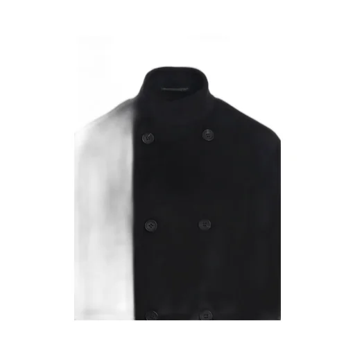 Cashmera Beaver Stand Collar Coat