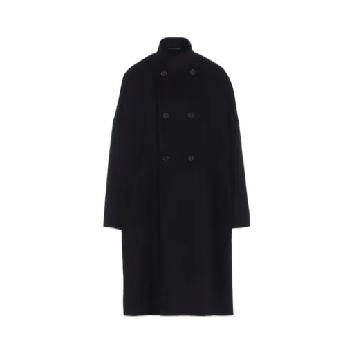 Cashmera Beaver Stand Collar Coat