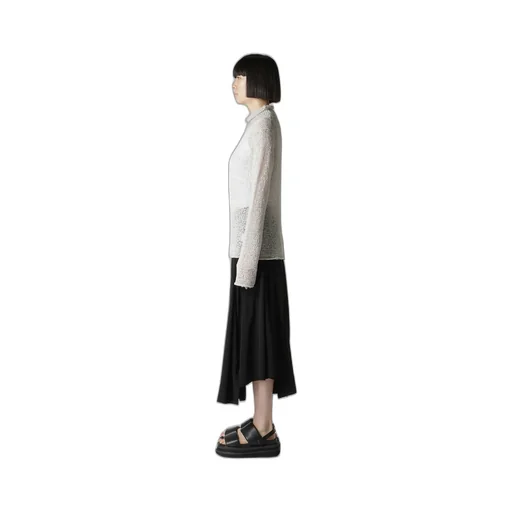 Summer Knit High Neck Top