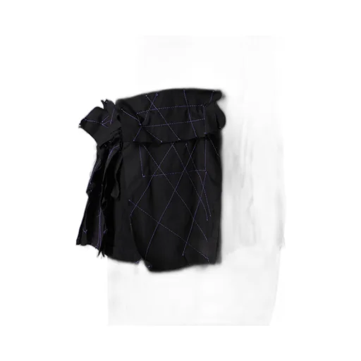 Cotton Single Jersey Color Stitched Blouse G